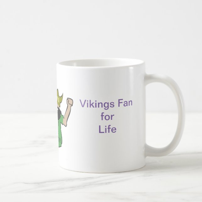 Vikings Fan Coffee Mug (Right)
