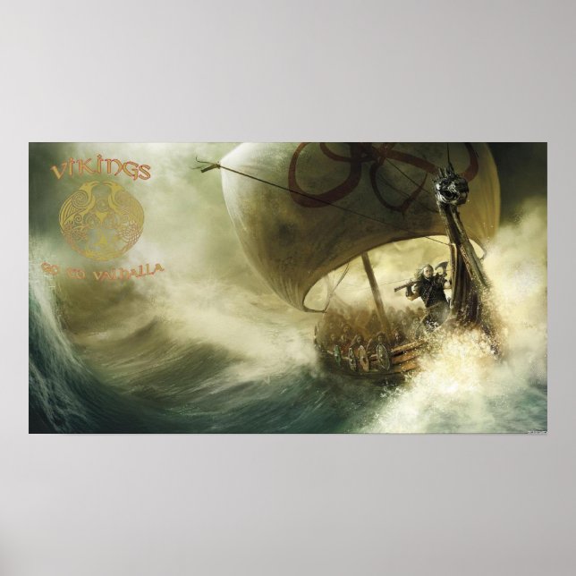 Vikings Go To Valhalla Poster (Front)