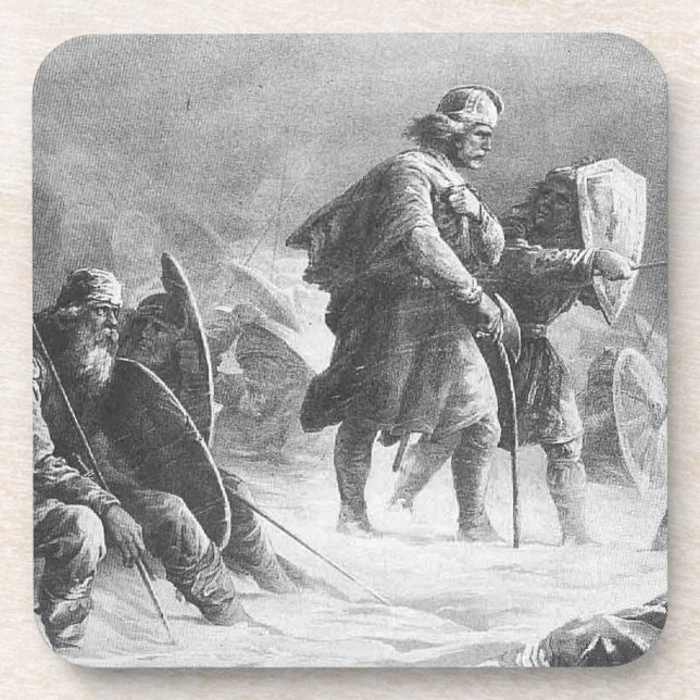 Vikings in Battle Coaster (Front)