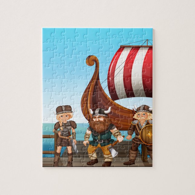 Vikings Jigsaw Puzzle (Vertical)
