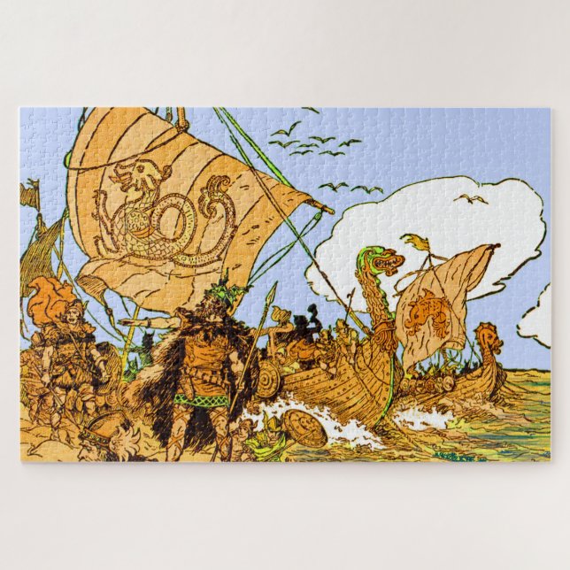 Vikings Jigsaw Puzzle (Horizontal)