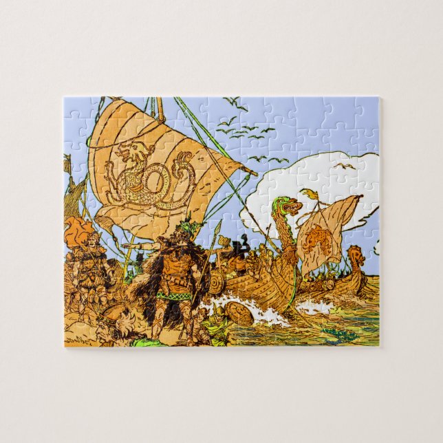 Vikings Jigsaw Puzzle (Horizontal)