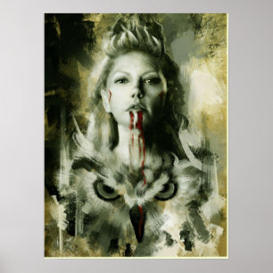 vikings queen lagertha poster