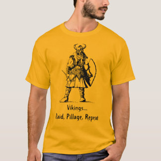 Vikings...Raid, Pillage, Repeat T-Shirt