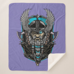 Vikings Sherpa Blanket