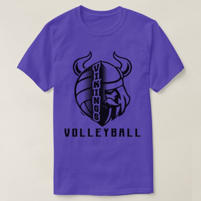 Vikings Volleyball Sport 2 T-Shirt (Design Front)