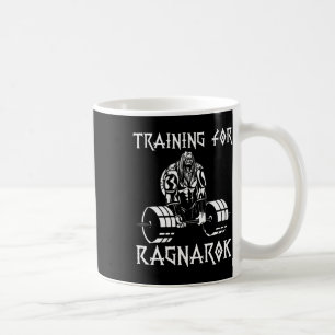 Vikings Workout Outfit Deadlift Nordic Man Gift  Coffee Mug