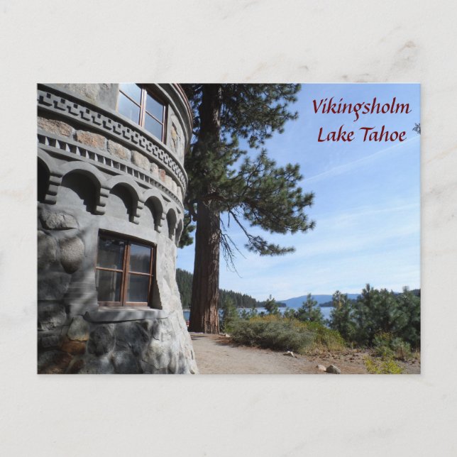 Vikingsholm- Lake Tahoe Postcard (Front)