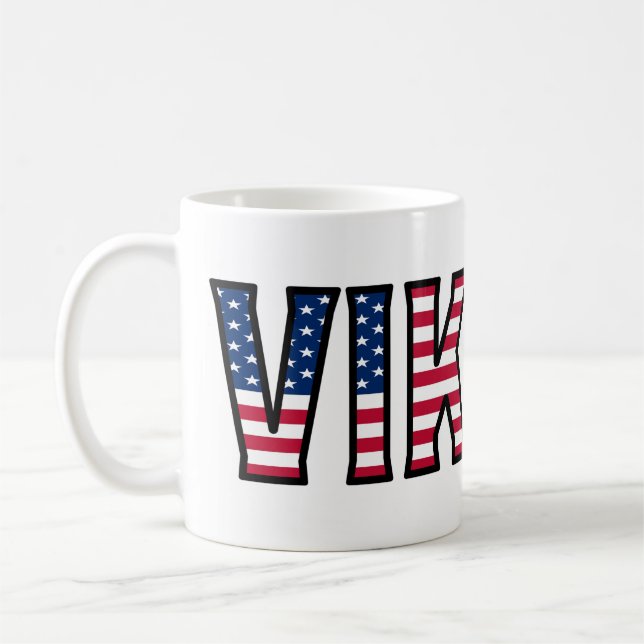 Viktor Name First Name USA stylish cup of coffee c (Left)