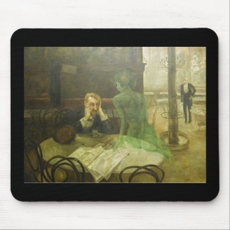 Viktor Oliva. Absinthe Drinker Mouse Pad