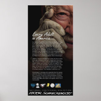 Viktor Schreckengost General Overview Poster