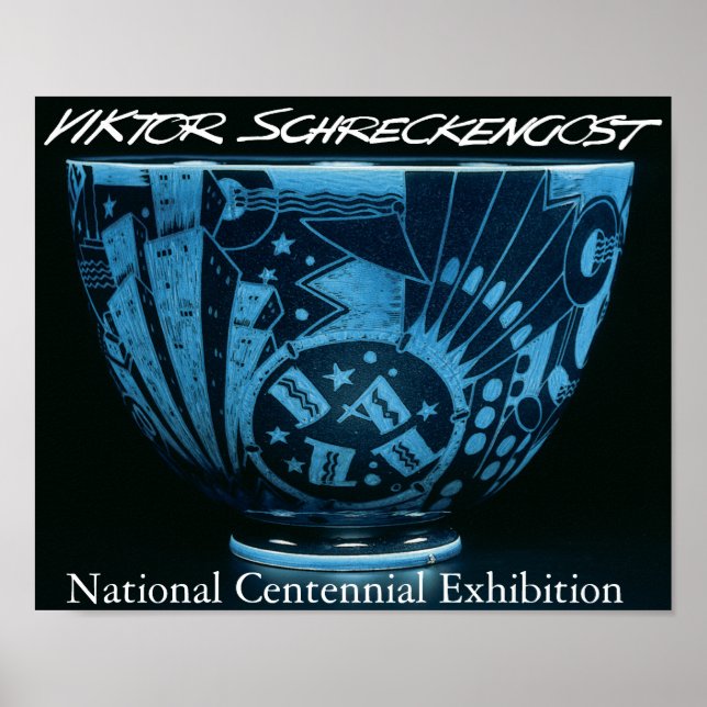 Viktor Schreckengost New York Jazz Bowl Poster (Front)