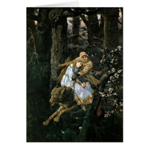 Viktor Vasnetsov- Ivan Tsarevich Riding Grey Wolf