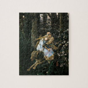Viktor Vasnetsov- Ivan Tsarevich Riding Grey Wolf Jigsaw Puzzle