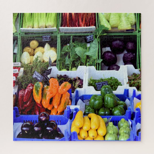 Viktualienmarkt Munchen Germany - 20x20 - 676 pcs. Jigsaw Puzzle (Vertical)