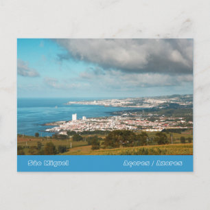 Vila da Lagoa - Azores Postcard
