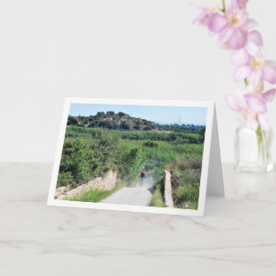 Vilamarxant Landscape, Valencia, Spain, Spanish Card