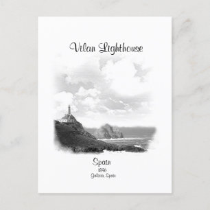 VILAN LIGHTHOUSE, SPAIN POSTCARD