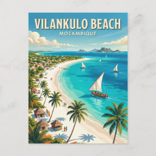 Vilankulo Beach Mozambique Postcard
