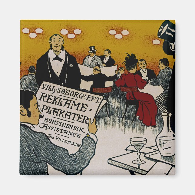 Vilhem Soborg's Successors Magnet (Front)