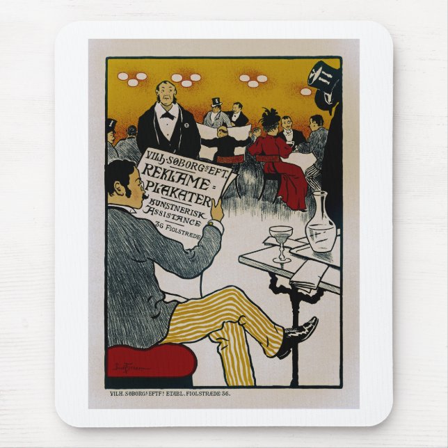 Vilhem Soborg's Successors Mouse Pad (Front)