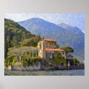 Villa Balbianello, Lake Como Poster