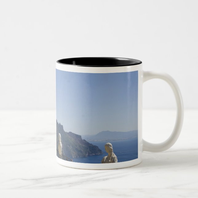 Villa Cimbrone, Ravello, Campania, Italy Two-Tone Coffee Mug (Right)