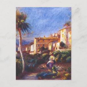 Villa de la poste at cagnes Pierre-Auguste Renoir Postcard