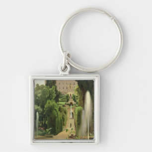 Villa D'Este, Tivoli, 1869 Key Ring