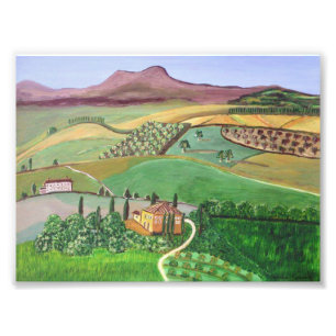 Villa in the Village Photo Print