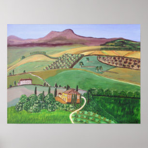 Villa in the Village Poster