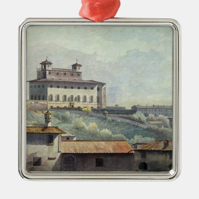 Villa Medici, Rome, c.1776 (oil on paper) Metal Ornament (Front)