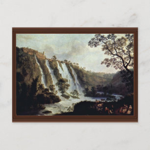 Villa Of Maecenas To The Waterfalls At Tivoli By H Postcard
