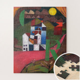 Villa R by Paul Klee, Abstract Art Jigsaw Puzzle