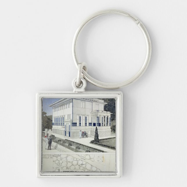 Villa Wagner, Vienna Key Ring (Front)