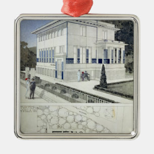Villa Wagner, Vienna Metal Tree Decoration