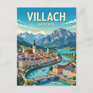 Villach Austria Postcard