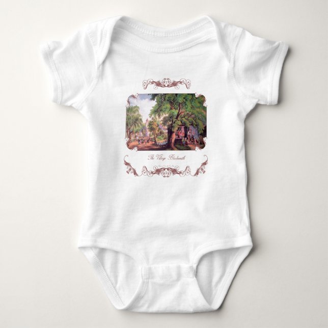 Village Blacksmith Baby Shirt (Front)