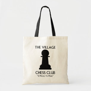 Village Chess Club Tote Bag