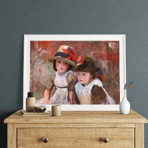 Village Children (1890) by John Singer Sargent Poster