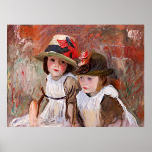 Village Children, famous artwork, Poster