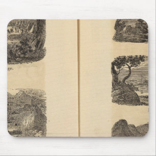 Village, cities mouse pad