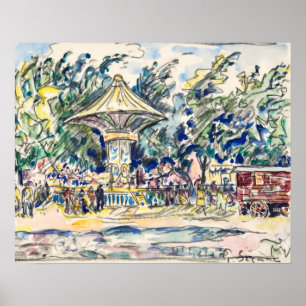 Village Festival (La Vogue) (ca.1920) Poster