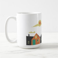 village, hut, house