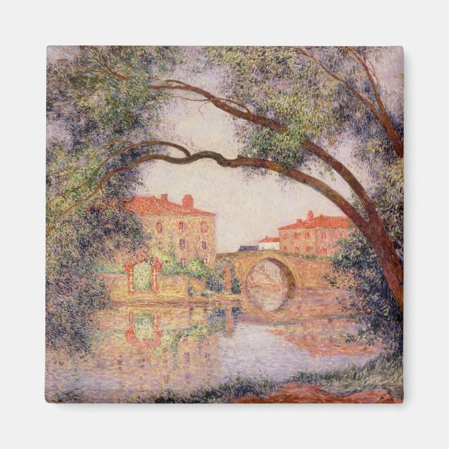 Village in Normandy Magnet (Front)