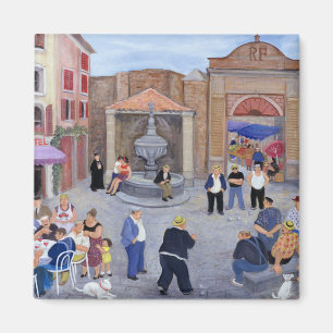 Village in Provence Magnet
