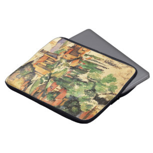 Village of Gardanne by Paul Cezanne, Vintage Art Laptop Sleeve
