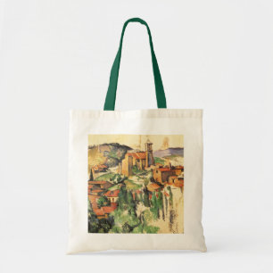 Village of Gardanne by Paul Cezanne, Vintage Art Tote Bag