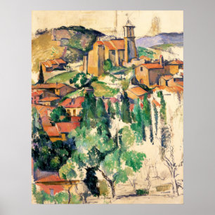 Village of Gardanne, Paul Cézanne Poster
