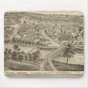Village of Preston and South Ruthford, Minnesota Mouse Pad